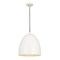Z-Lite Z Studio Dome Pendant 3 Light Pendant, Matte White 6012P19-SWH - alternate 2